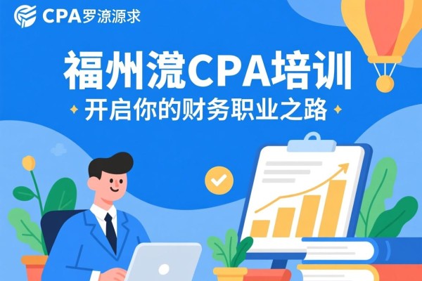 福州罗源CPA培训，开启你的财务职业之路