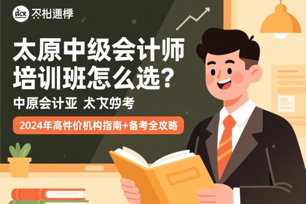 太原中级会计师培训班怎么选？2024年高性价比机构指南+备考全攻略