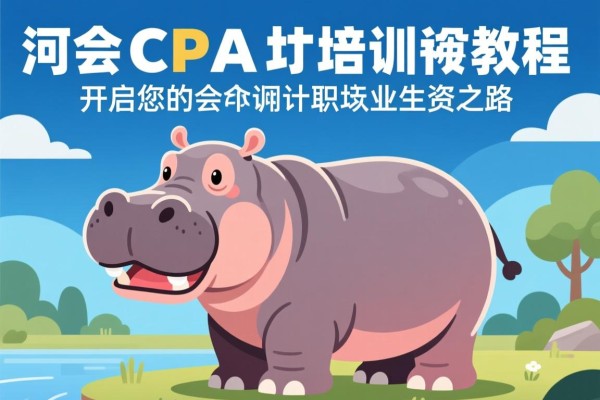 河马CPA培训教程，开启您的会计职业生涯之路