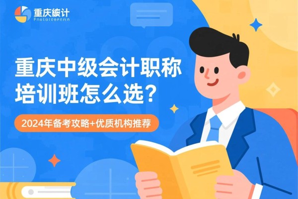 重庆中级会计职称培训班怎么选？2024年备考攻略+优质机构推荐