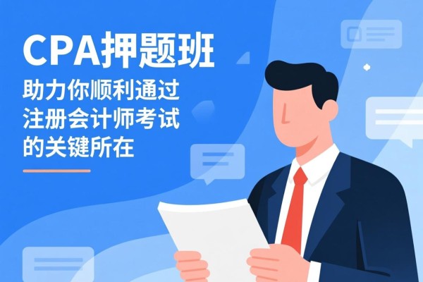 CPA押题班,助力你顺利通过注册会计师考试的关键所在 CPA押题班,助力你顺利通过注册会计师考试的关键所在