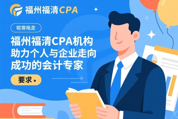 福州福清CPA机构，助力个人与企业走向成功的会计专家