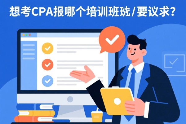 关于想考CPA报哪个培训班的一些建议