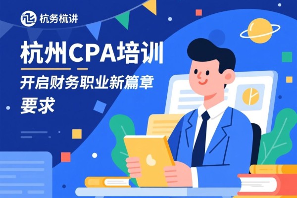 杭州CPA培训，开启财务职业新篇章