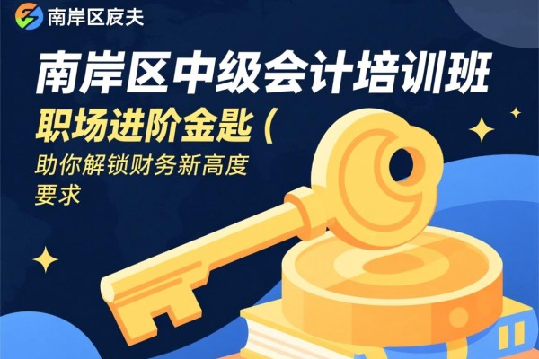 南岸区中级会计培训班，职场进阶的金钥匙，助你解锁财务新高度