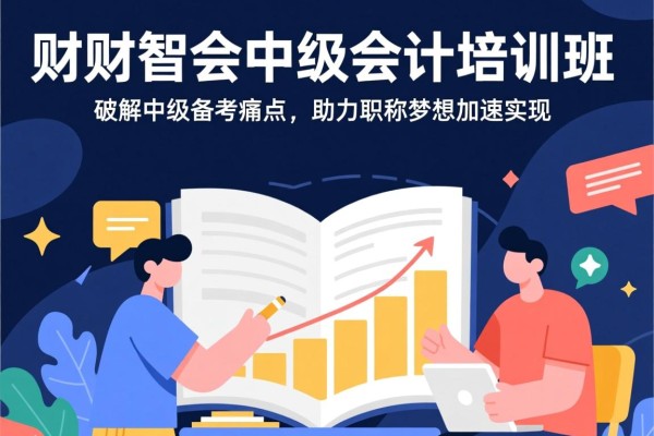 中财智会中级会计培训班，破解中级备考痛点，助力职称梦想加速实现