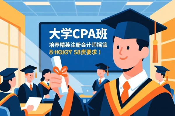 大学CPA班，培养精英注册会计师的摇篮