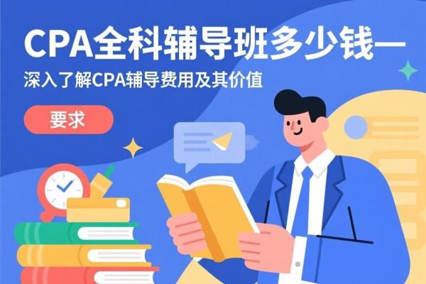 CPA全科辅导班多少钱—深入了解CPA辅导费用及其价值