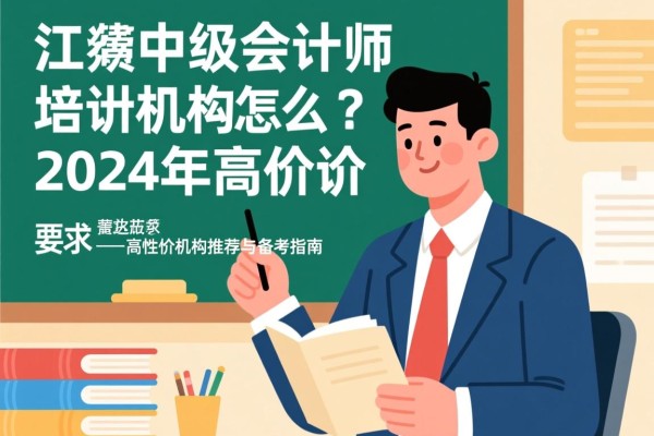 靖江中级会计师培训机构怎么选？2024年高性价比机构推荐与备考指南