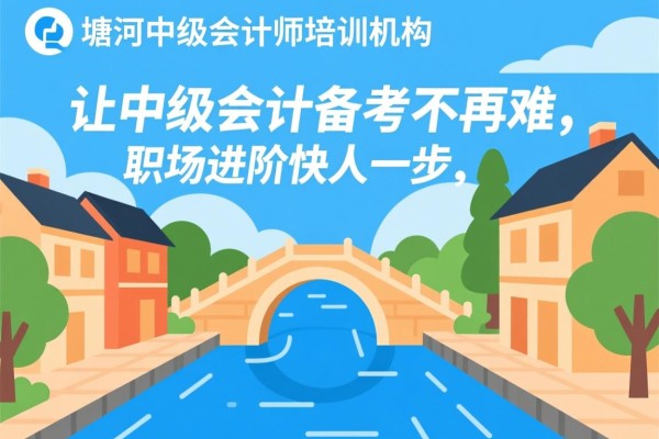 塘河中级会计师培训机构，让中级会计备考不再难，职场进阶快人一步