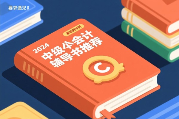 2024中级会计辅导书推荐，从基础到冲刺，这几本帮你高效通关！