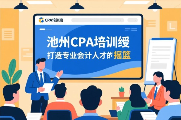 池州CPA培训班面授，打造专业会计人才的摇篮