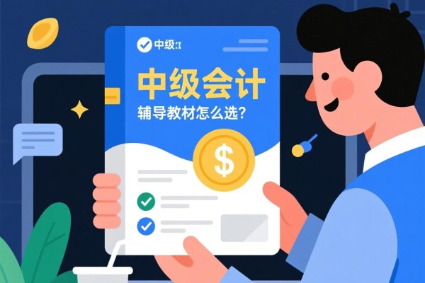 中级会计辅导教材怎么选？这份避坑指南帮你少花冤枉钱！