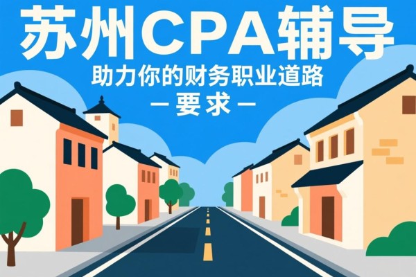 苏州CPA辅导，助力你的财务职业道路