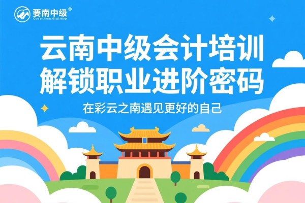 云南中级会计培训,解锁职业进阶密码,在彩云之南遇见更好的自己 云南中级会计培训,解锁职业进阶密码,在彩云之南遇见更好的自己
