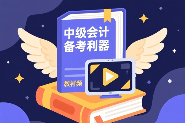 中级会计备考利器,教材为基,辅导视频为翼,高效通关不再难 中级会计备考利器,教材为基,辅导视频为翼,高效通关不再难