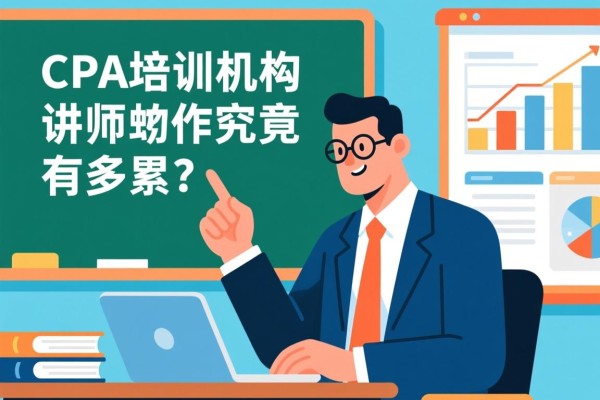CPA培训机构讲师的工作究竟有多累？