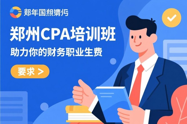 郑州CPA培训班，助力你的财务职业生涯