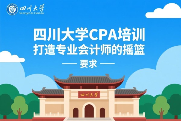 四川大学CPA培训，打造专业会计师的摇篮