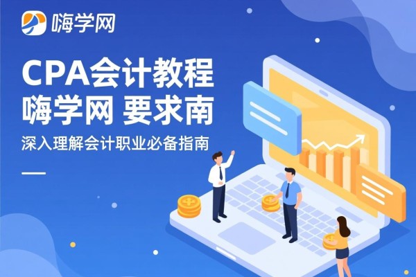 CPA会计教程在嗨学网—深入理解会计职业的必备指南