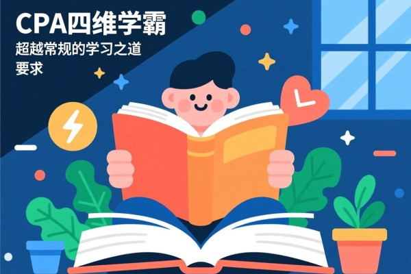 CPA四维学霸，超越常规的学习之道