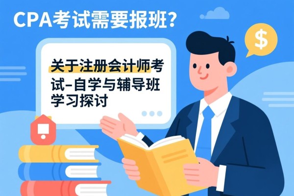 CPA考试需要报班吗?关于注册会计师考试的自学与辅导班学习探讨 CPA考试需要报班吗?关于注册会计师考试的自学与辅导班学习探讨
