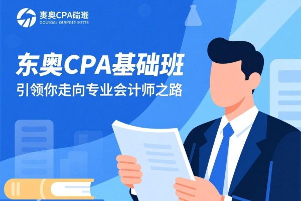 东奥CPA基础班，引领你走向专业会计师之路