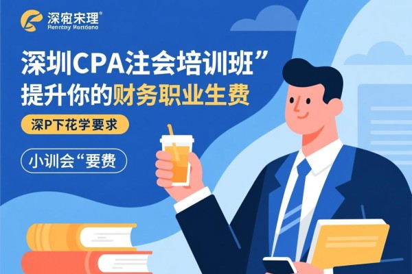 深圳CPA注会培训班，提升你的财务职业生涯