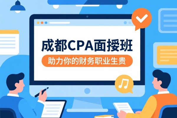 成都的CPA面授班，助力你的财务职业生涯