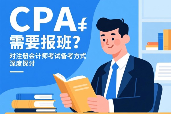 CPA需要报班吗？对注册会计师考试备考方式的深度探讨