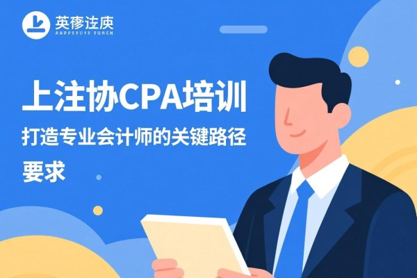 上注协CPA培训，打造专业会计师的关键路径