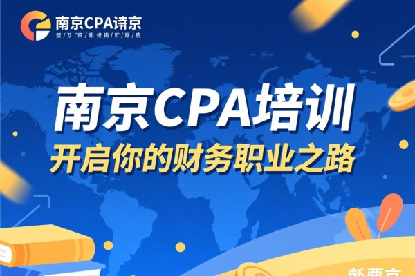 南京CPA培训，开启你的财务职业之路