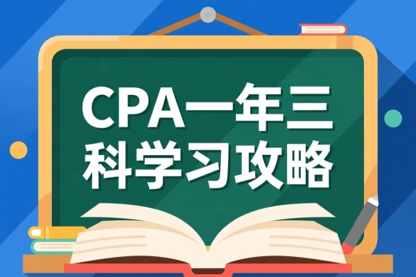 CPA一年三科学习攻略