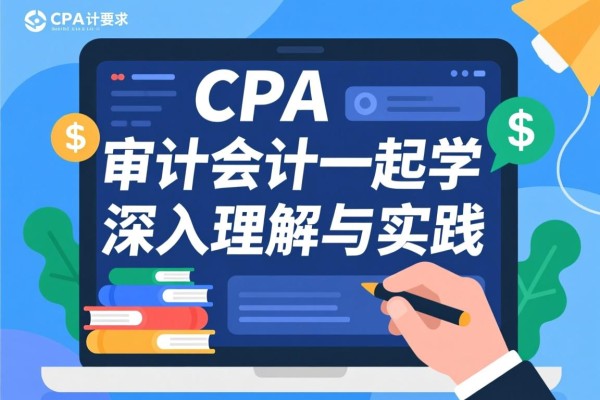 CPA审计会计一起学，深入理解与实践