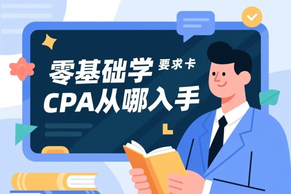 零基础学CPA从哪入手