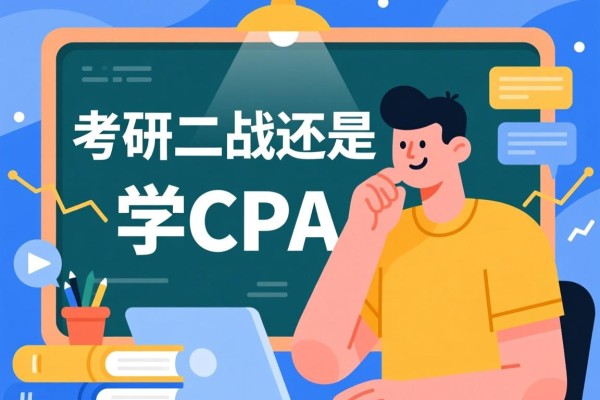 考研二战还是学CPA，个人选择的深度分析与思考