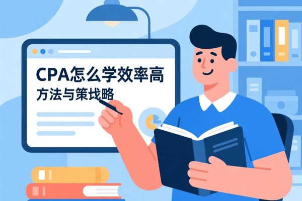 CPA怎么学效率高，方法与策略