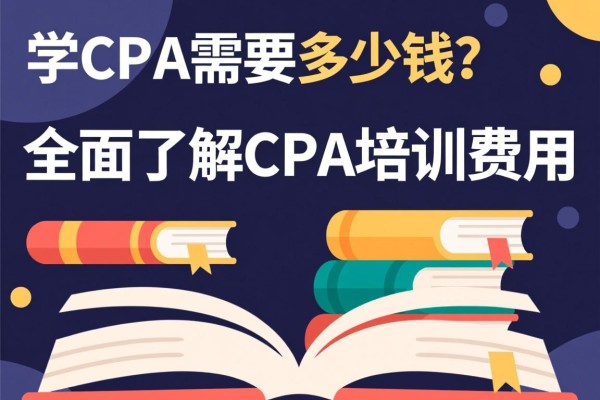 学CPA需要多少钱？全面了解CPA培训费用