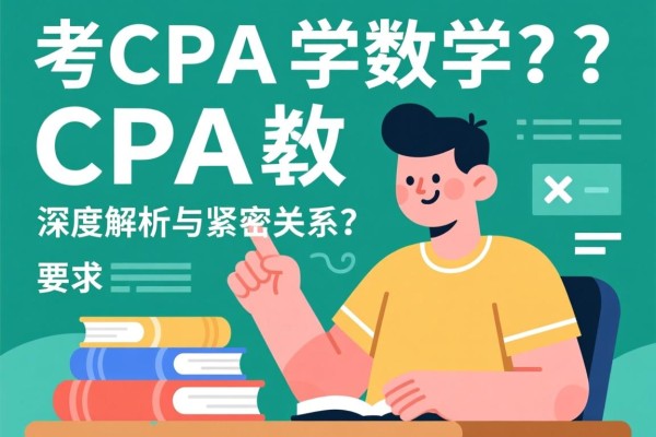 考CPA要学数学吗？深度解析CPA与数学的紧密关系