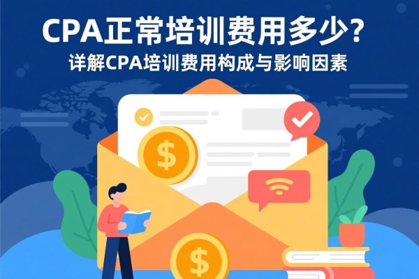 CPA正常培训费用多少？详解CPA培训费用的构成与影响因素