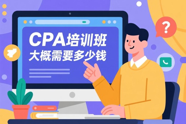 关于报一个CPA培训班大概需要多少钱的文章