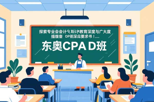 东奥CPA的D班，探索专业会计教育的深度与广度