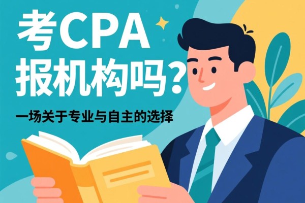 考CPA要报机构吗？一场关于专业与自主的选择