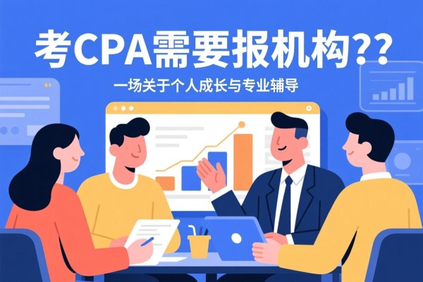 考CPA需要报机构吗？一场关于个人成长与专业辅导的探讨