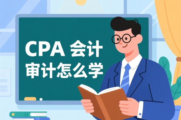 CPA会计审计怎么学