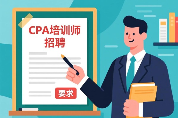 CPA培训教师招聘启事