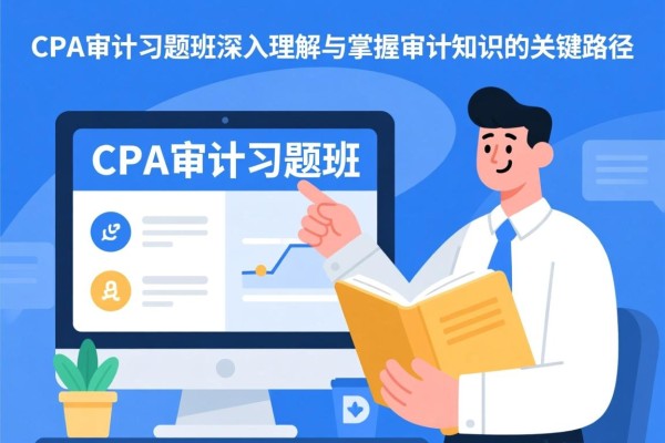 CPA审计习题班，深入理解与掌握审计知识的关键路径