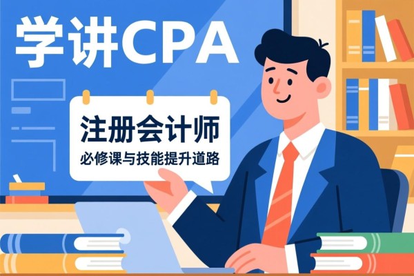 学讲CPA，注册会计师的必修课与技能提升之路