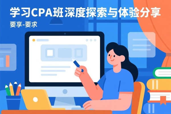 学习CPA班的深度探索与体验分享
