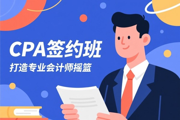 CPA签约班，打造专业会计师的摇篮